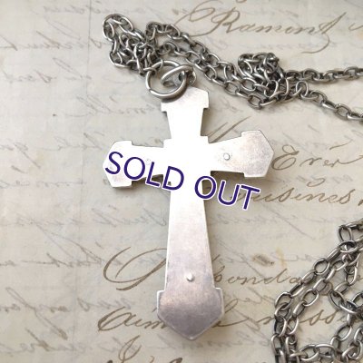 画像5: 銀製 クロスペンダントネックレス