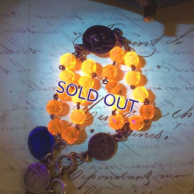 画像6: オレンジ蛍光ガラスのディゼンヌ