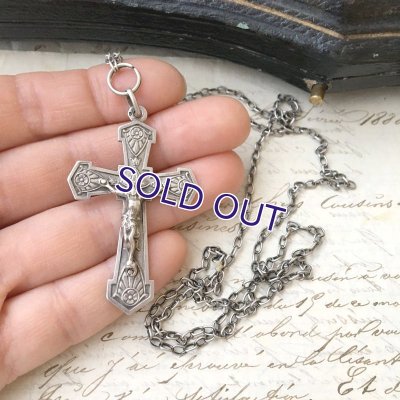 画像10: 銀製 クロスペンダントネックレス