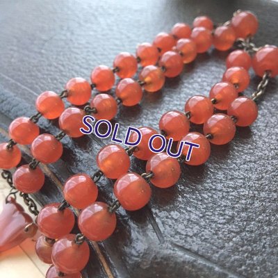 画像10: 赤瑪瑙クロスのロザリオ（ケース付）