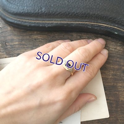 画像11: アールデコのゴールドリングとペンダントセット