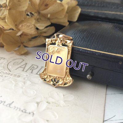 画像8: FIX アールヌーボー 蔦のゴールドペンダント