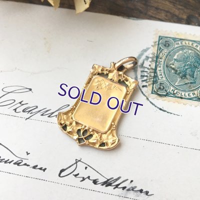 画像3: FIX アールヌーボー 蔦のゴールドペンダント