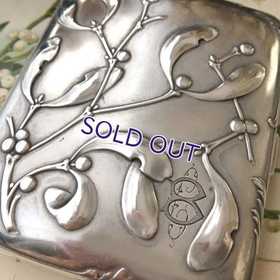 画像3: 銀製 MURATヤドリギのシガレットケース