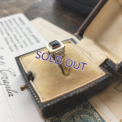 画像8: アールデコのゴールドリングとペンダントセット