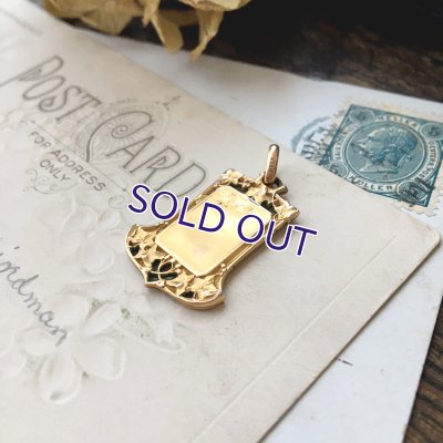 画像6: FIX アールヌーボー 蔦のゴールドペンダント