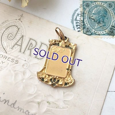 画像4: FIX アールヌーボー 蔦のゴールドペンダント