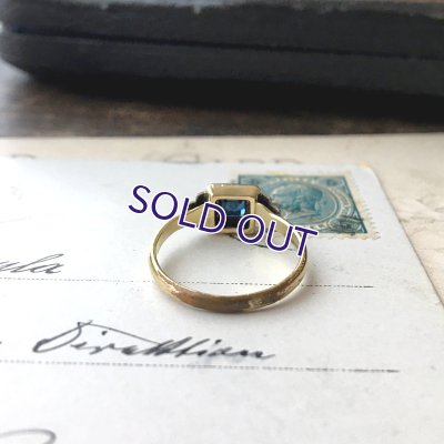 画像10: アールデコのゴールドリングとペンダントセット