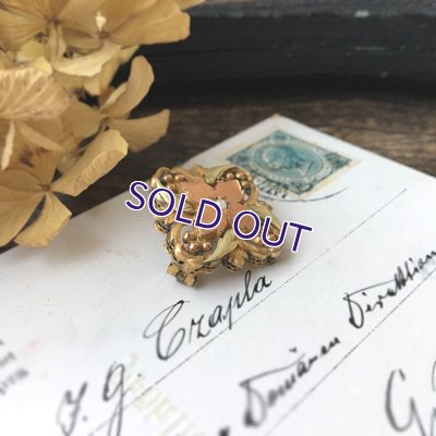 画像4: シードパールとスリーカラーズゴールドブローチ