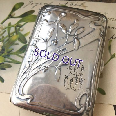 画像5: 銀製 ヤドリギのシガレットケースB