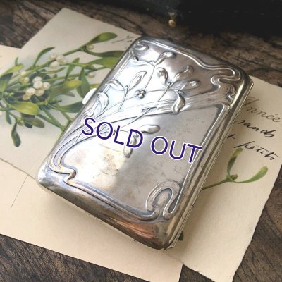 画像4: 銀製 ヤドリギのシガレットケースB