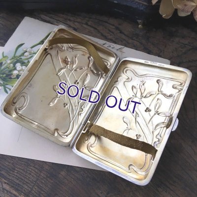 画像13: 銀製 ヤドリギのシガレットケースB