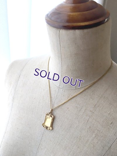 画像10: FIX アールヌーボー 蔦のゴールドペンダント