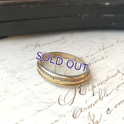 画像11: ガラスのゴールドロケットペンダント