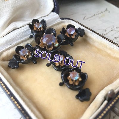 画像6: サフィレットのブラックフラワークロス