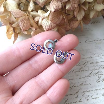 画像11: ローズカットサフィレットのイヤリング