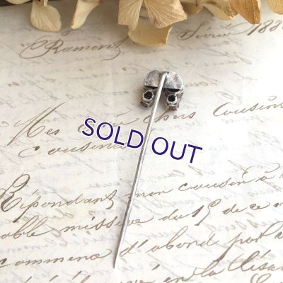 画像5: トリコロールアイリスガラスのピン