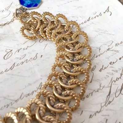 画像3: ゴールドチェーンブレスレット（メダイ付）