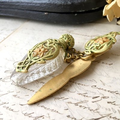 画像6: 小さな花のシャトレーン香水瓶A