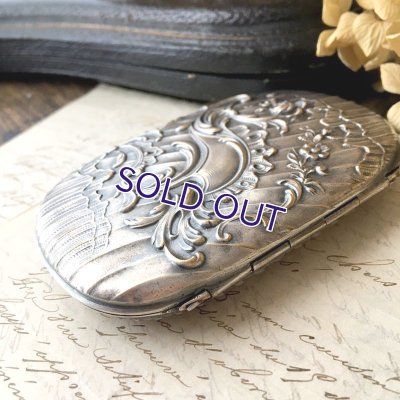 画像7: ロカイユ文様のシガレットケース