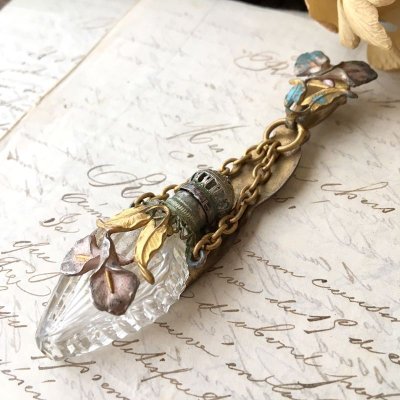 画像3: 小さな花のシャトレーン香水瓶B