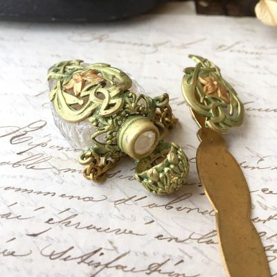 画像8: 小さな花のシャトレーン香水瓶A