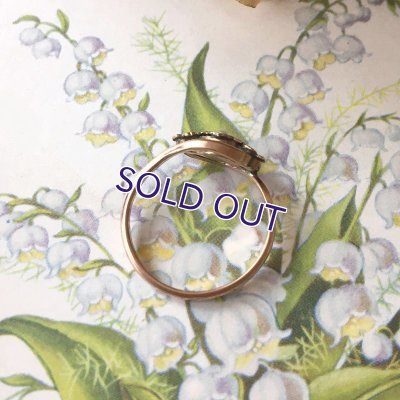 画像8: パールと花のゴールドリング