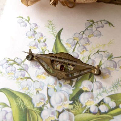 画像8: ゴールドブローチ・ペンダントセット