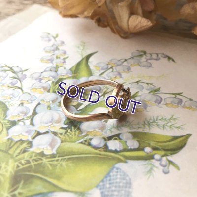 画像7: パールと花のゴールドリング