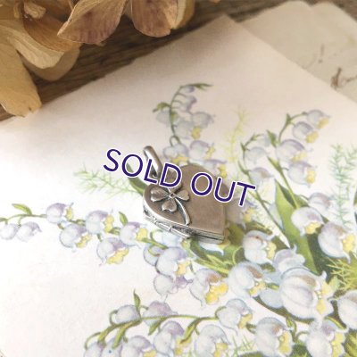 画像5: 銀製 小さなハート型ロケットペンダント