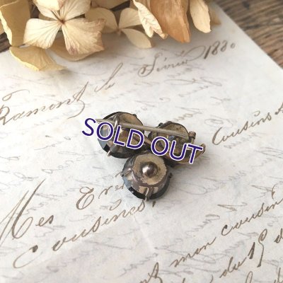 画像6: ベルリンガラスのクローバーブローチB