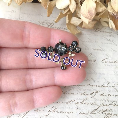 画像9: 銀製ベルリンガラスの花のブローチ