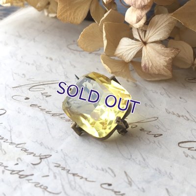 画像4: ウランガラスの一粒ブローチ