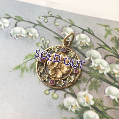 画像4: FIX スミレと蔦のゴールドペンダント