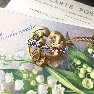 画像8: FIX カーネーションのゴールドブローチ