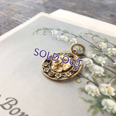 画像5: FIX スミレと蔦のゴールドペンダント