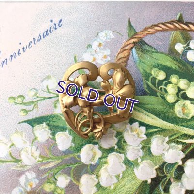 画像4: FIX カーネーションのゴールドブローチ