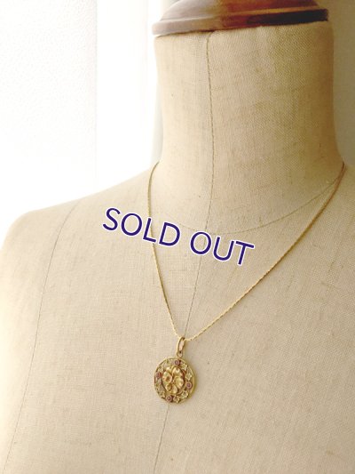 画像11: FIX スミレと蔦のゴールドペンダント