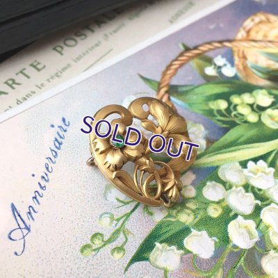 画像5: FIX カーネーションのゴールドブローチ