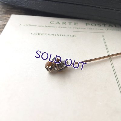 画像3: 虎目石のゴールドピン