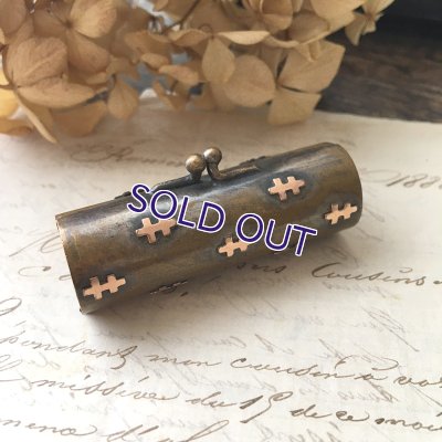 画像4: ロレーヌ十字とアザミの紋章の小さな香水瓶入れ