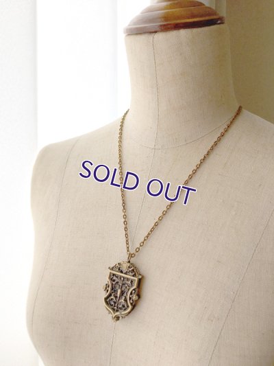 画像13: アカンサス文様のロケットペンダント