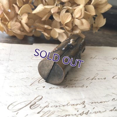 画像6: ロレーヌ十字とアザミの紋章の小さな香水瓶入れ