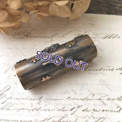 画像5: ロレーヌ十字とアザミの紋章の小さな香水瓶入れ