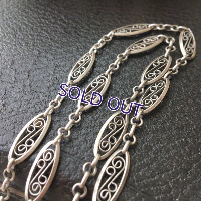 画像5: 銀製 フィリグリー細工のネックレス