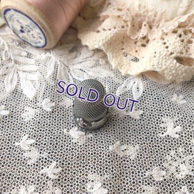 画像6: 銀製 フルールドリスのシンブル