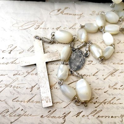 画像7: マザーオブパールのロザリオK