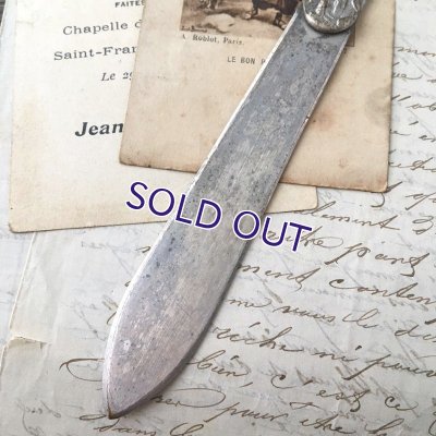 画像7: フルールドリスとルルドの奇跡メダイのレターナイフ