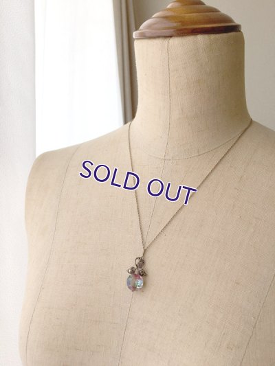 画像10: アイリスガラスとマーカサイトのフルーツペンダント