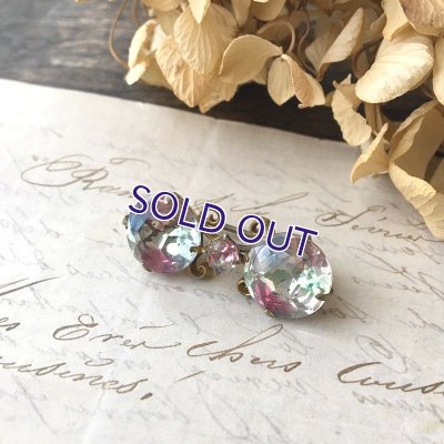 画像3: 初期アイリスガラスの眼鏡型ブローチ